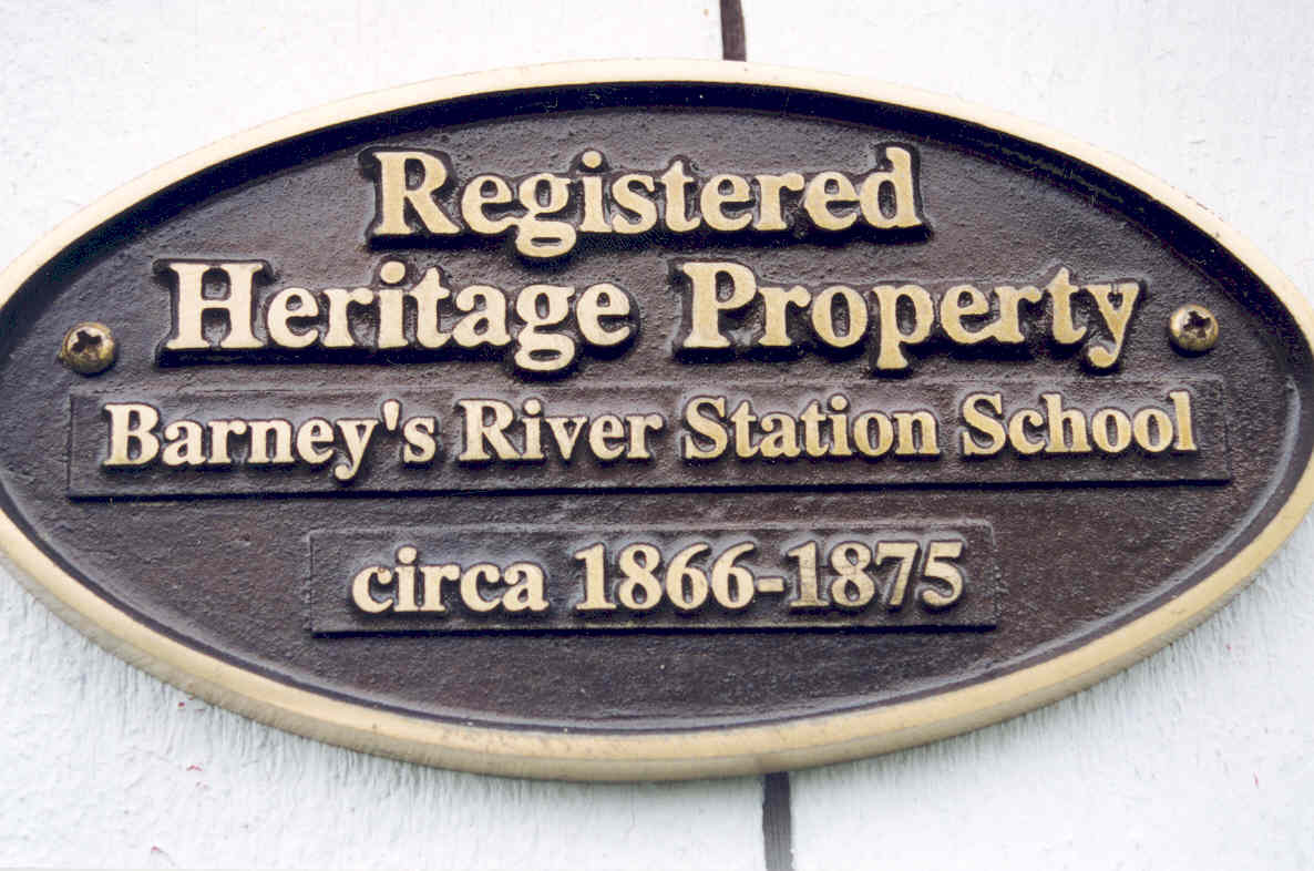 The Heritage Property Plaque